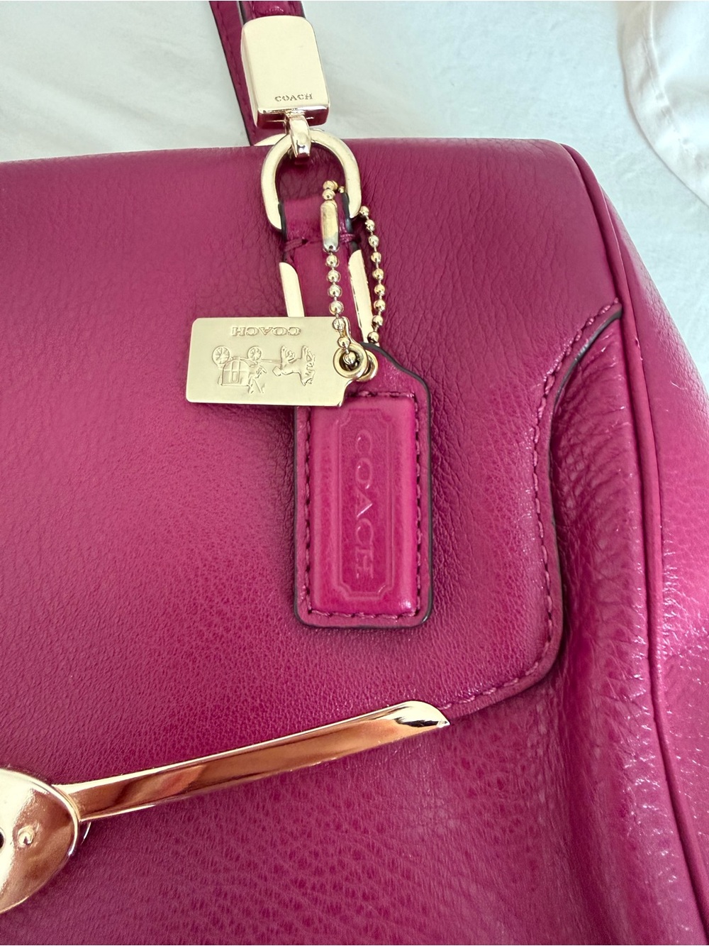 Coach Madeline satchel purse - Picture 2 of 13